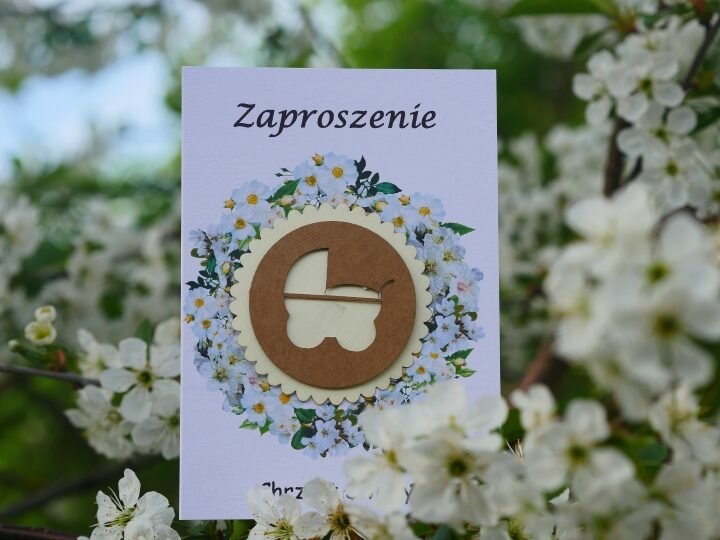 Zaproszenia dla gości z okazji chrzcin – polski sklep